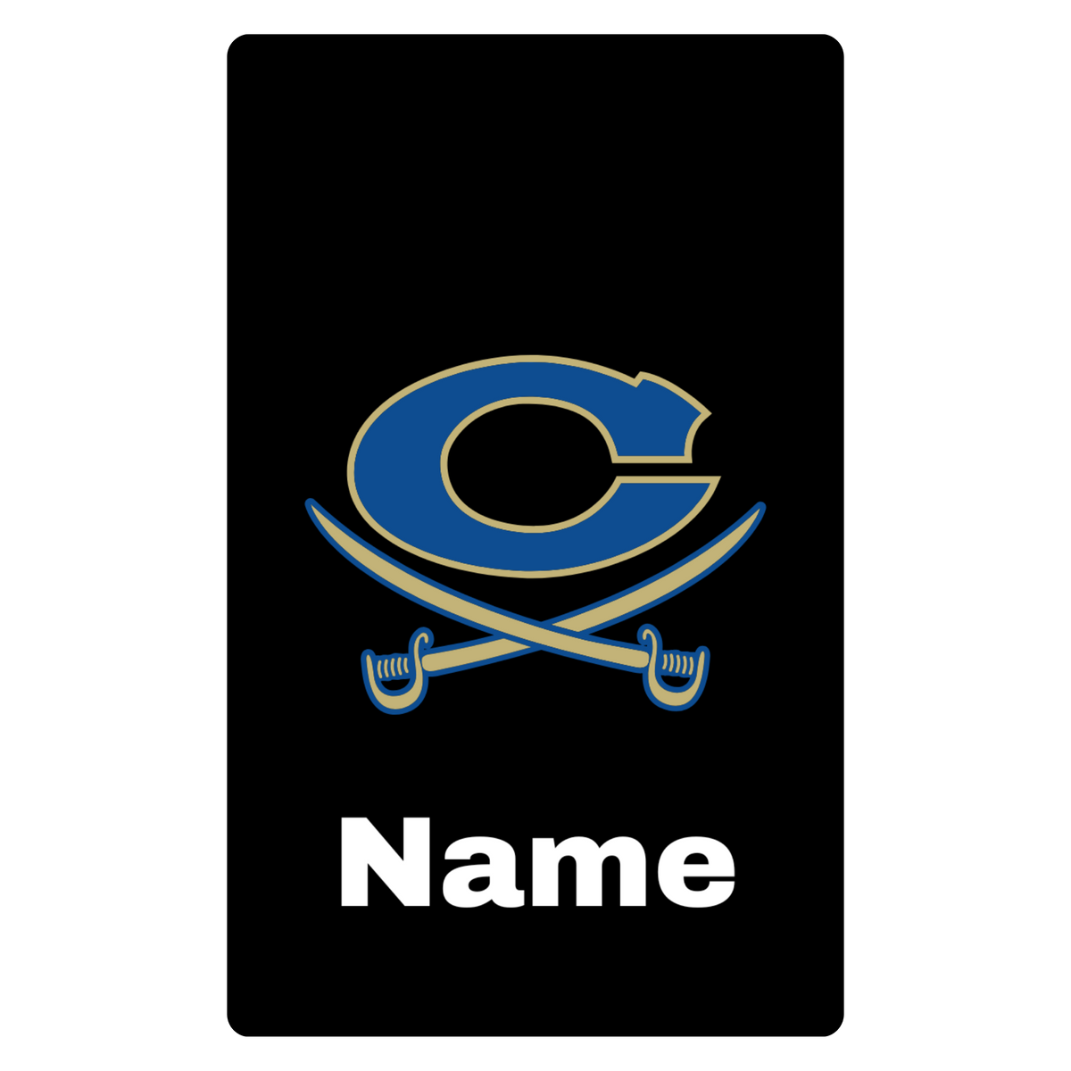 Aluminum Bag Tag (Customized) - Cass High School