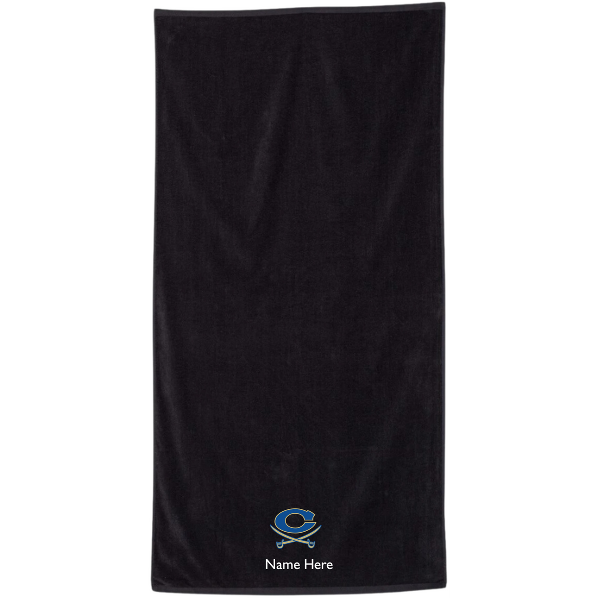 34" x 70" Velour Towel (Embroidered) - Cass High School