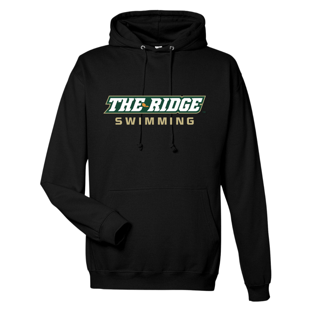 Medium Weight Unisex Hooded Sweatshirt Ridge Logo (Customized) - Catawba Ridge High School
