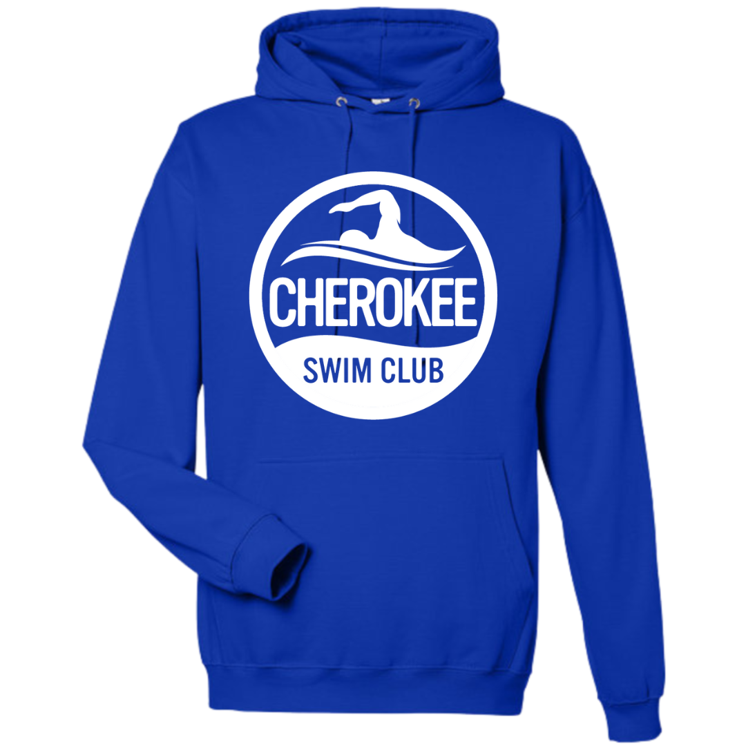 Medium Weight Unisex Hooded Sweatshirt (Customized) - Cherokee Swim Club