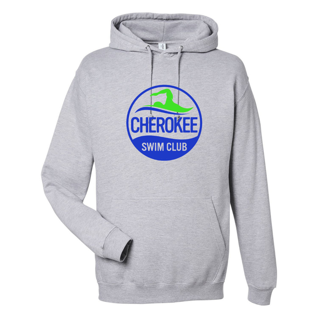 Medium Weight Unisex Hooded Sweatshirt (Customized) - Cherokee Swim Club