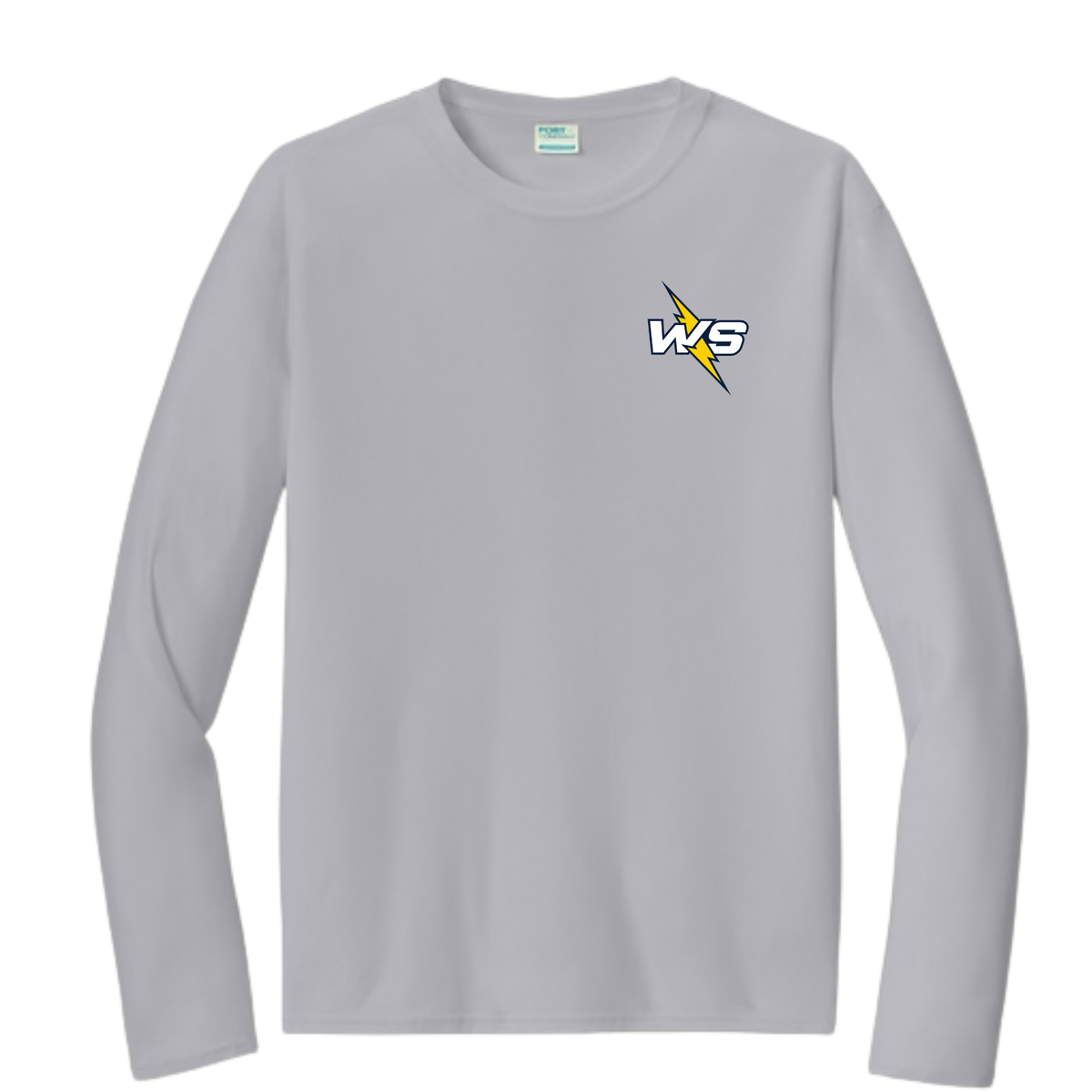 Performance Long-Sleeve Tee (Customized) Chest/Back Logos - Wellington Storm