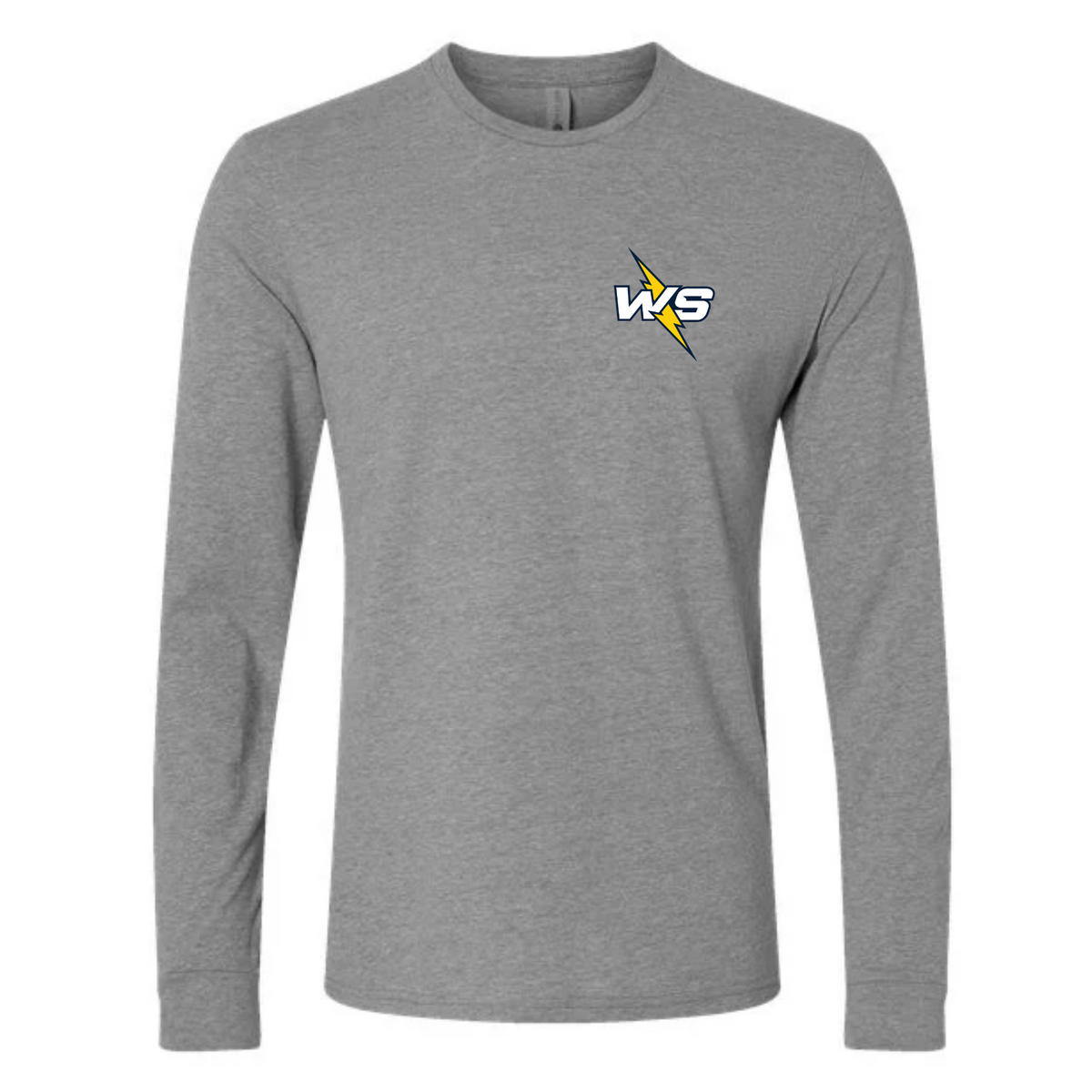 Long Sleeve Tee Shirt (Customized) Chest/Back Logos - Wellington Storm