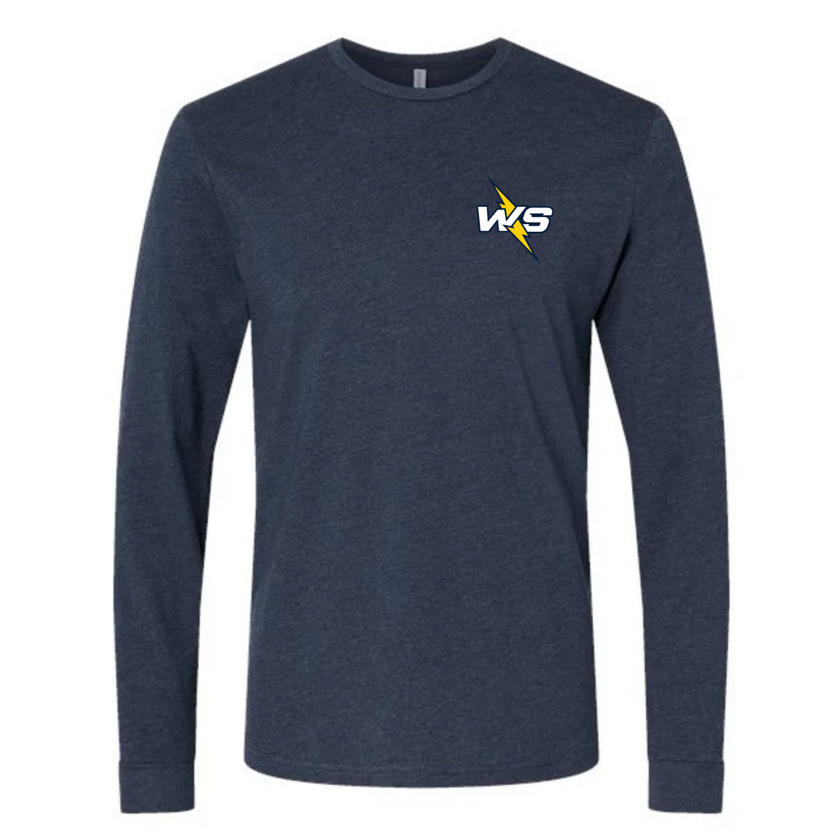 Long Sleeve Tee Shirt (Customized) Chest/Back Logos - Wellington Storm