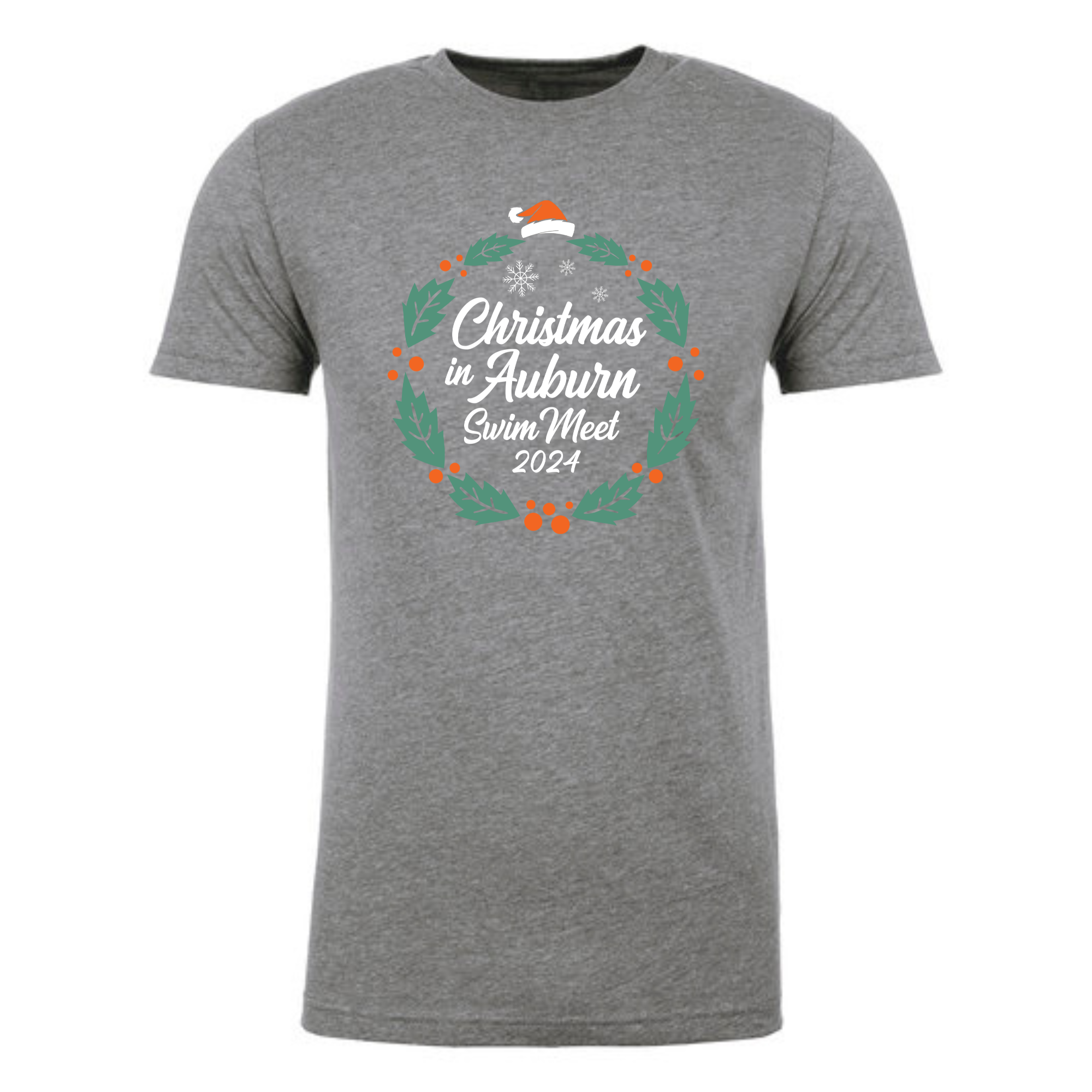 Short Sleeve T-Shirt (Customized) - Christmas in Auburn