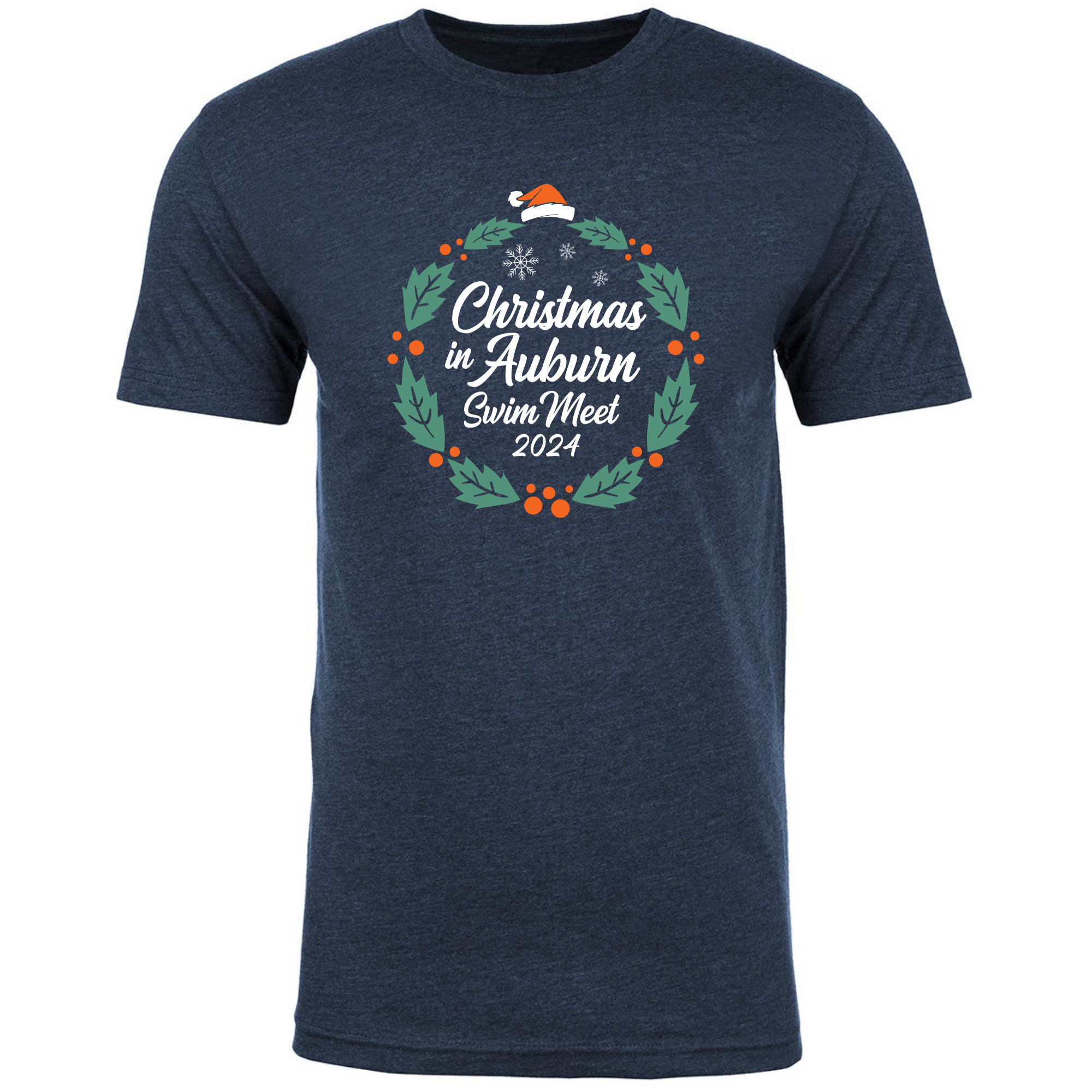 Short Sleeve T-Shirt (Customized) - Christmas in Auburn