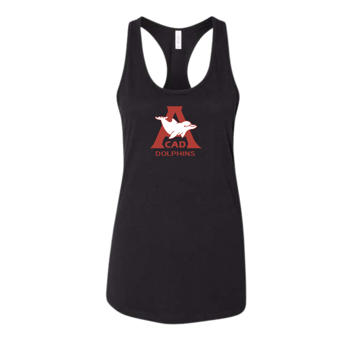 Ladies'  Racerback Tank (Customized) - City of Atlanta Dolphins