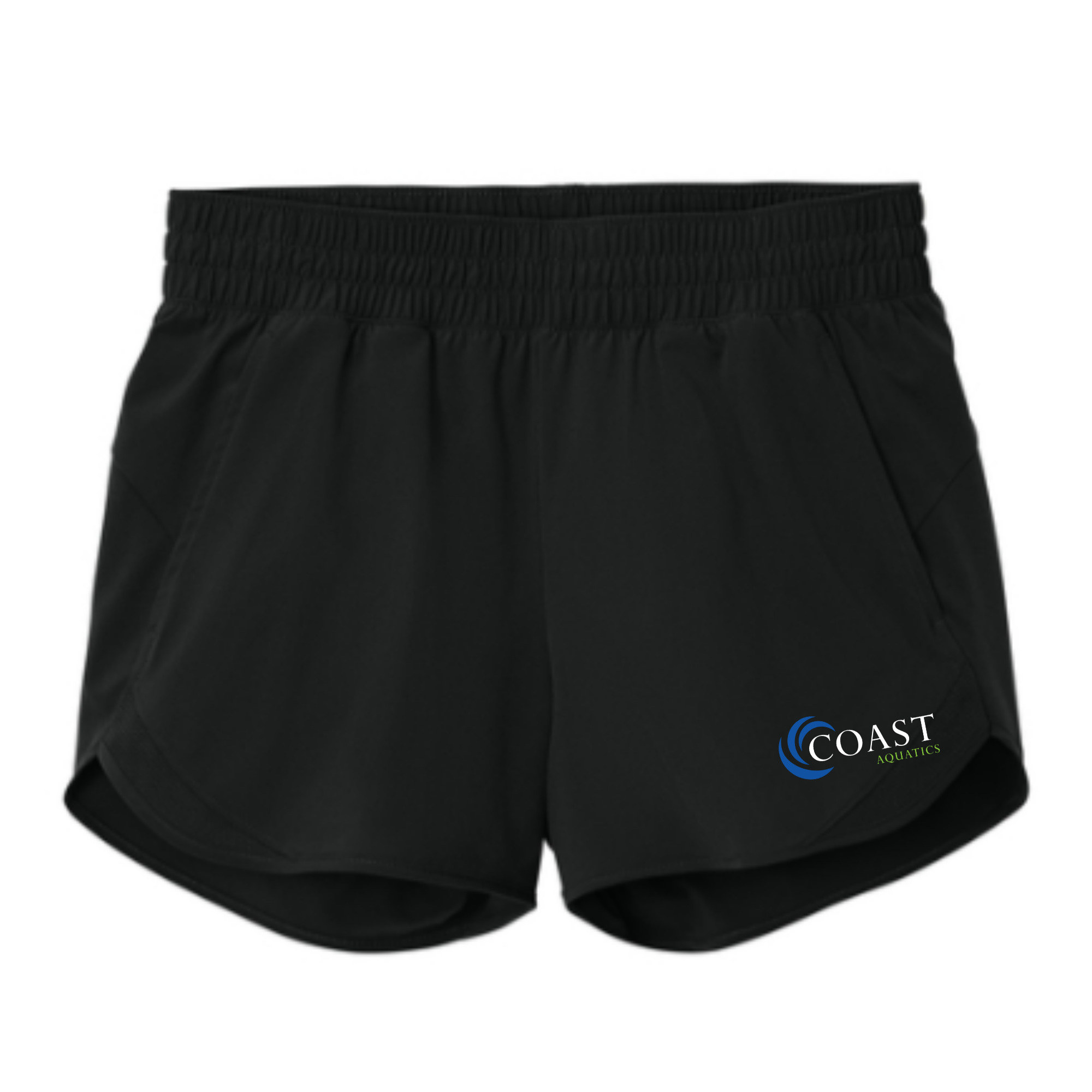 Female Athletic Shorts (Customized) - Coast Aquatics