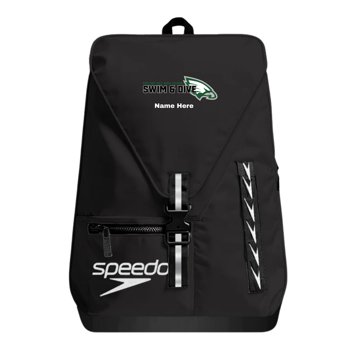 Speedo Solid 35L Team Bag (Embroidered) - Collins Hill