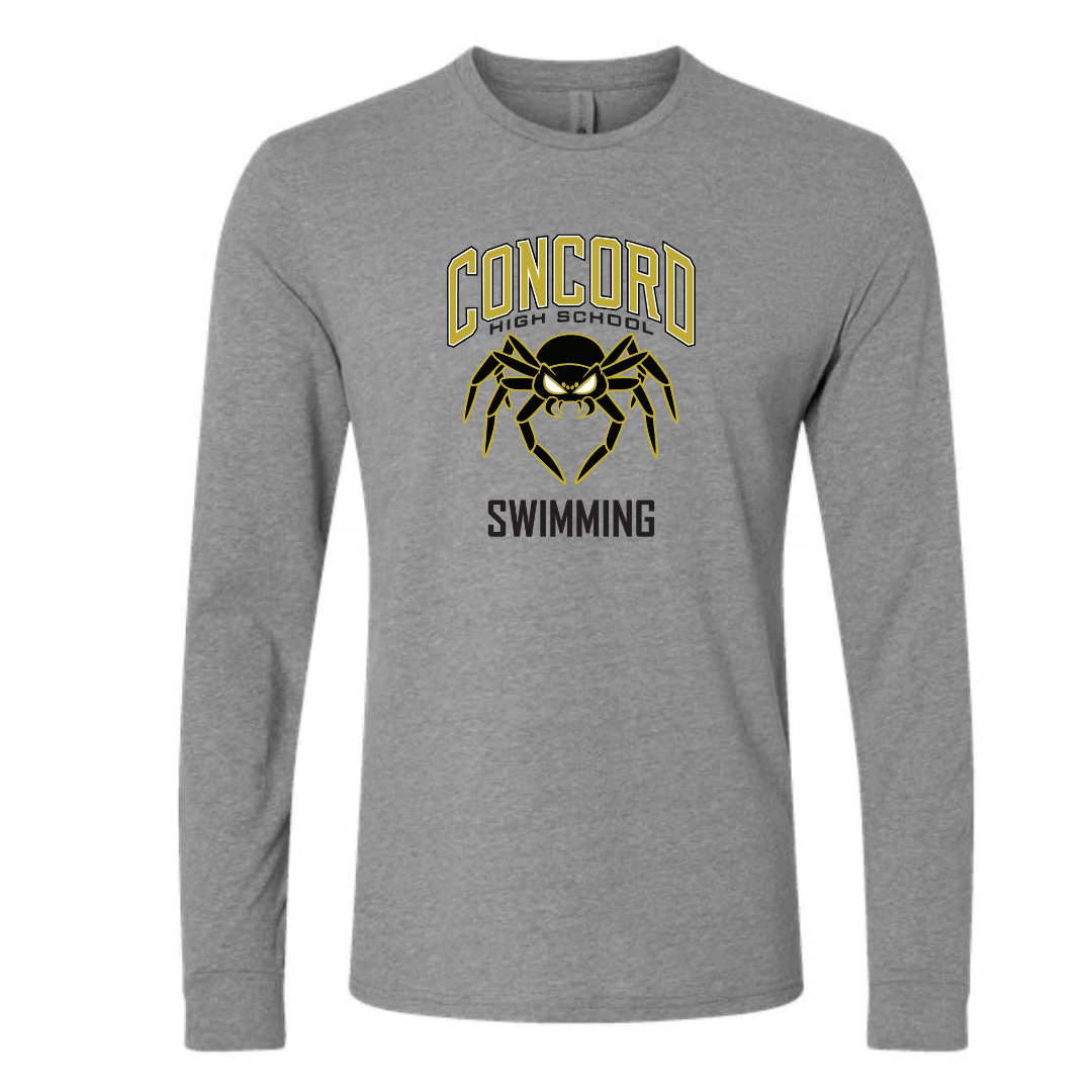Long Sleeve Tee Shirt (Customized) - Concord HS
