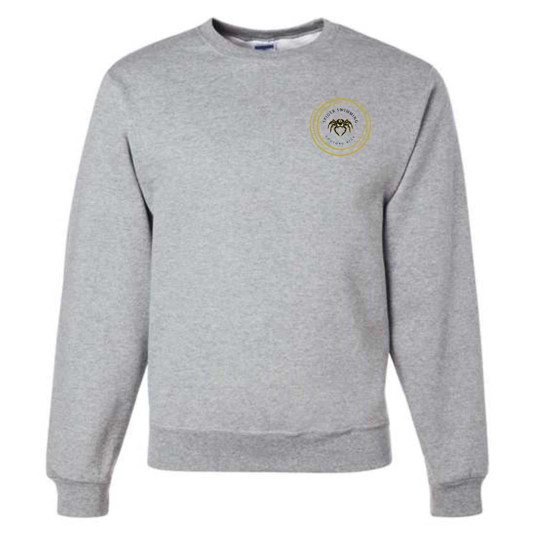 Fleece Crew Neck Sweatshirt Circle Logo (Customized) - Concord HS