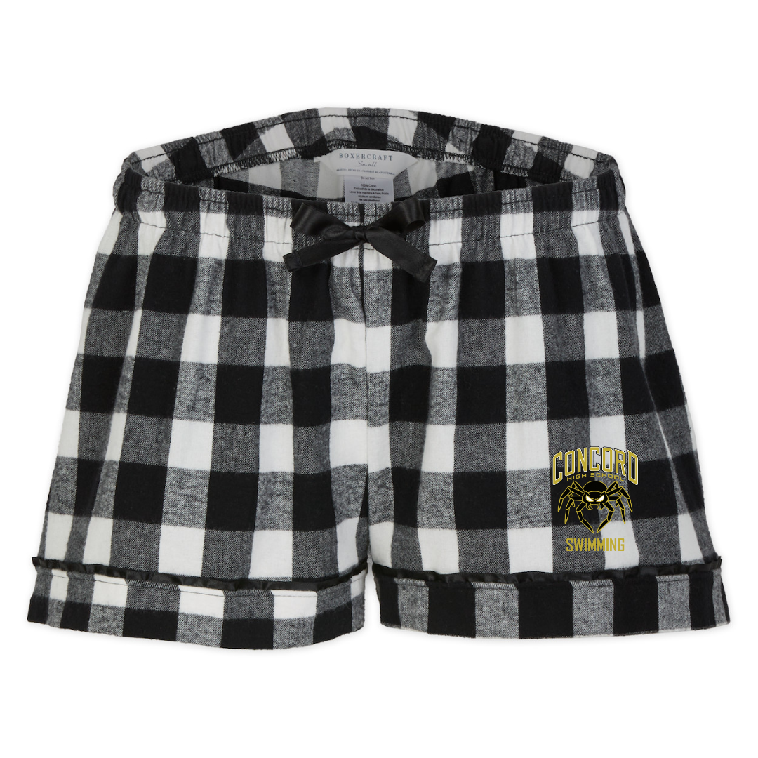 Boxercraft Women's Flannel Short (Customized) - Concord HS