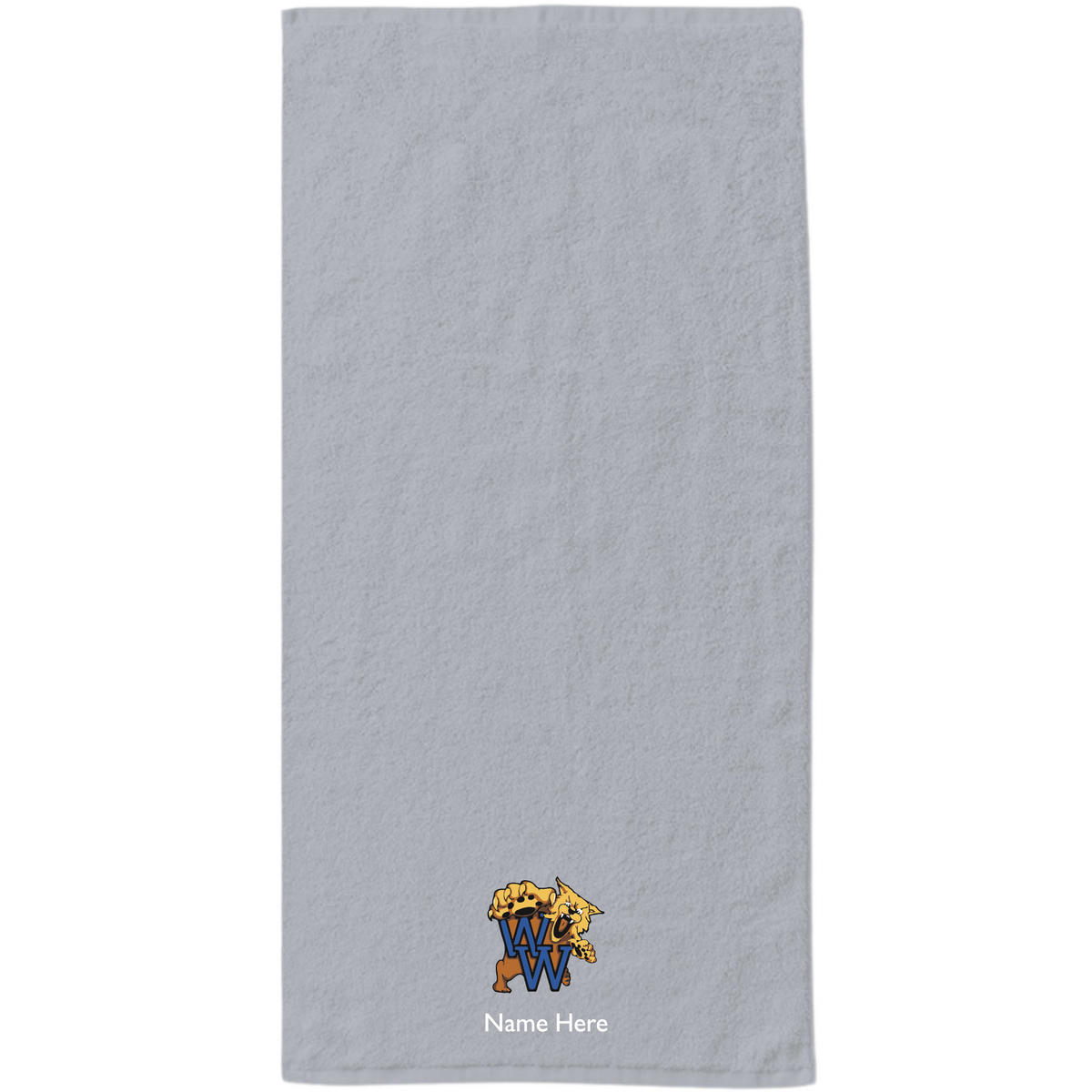 34" x 70" Velour Towel (Embroidered) - Wharton High School