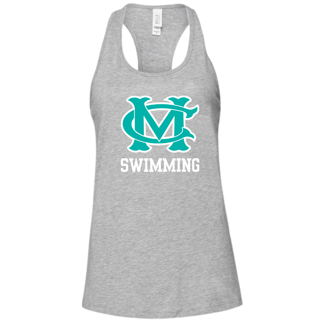 Ladies Racerback Flowy Tank (Customoized) - Cox Mill