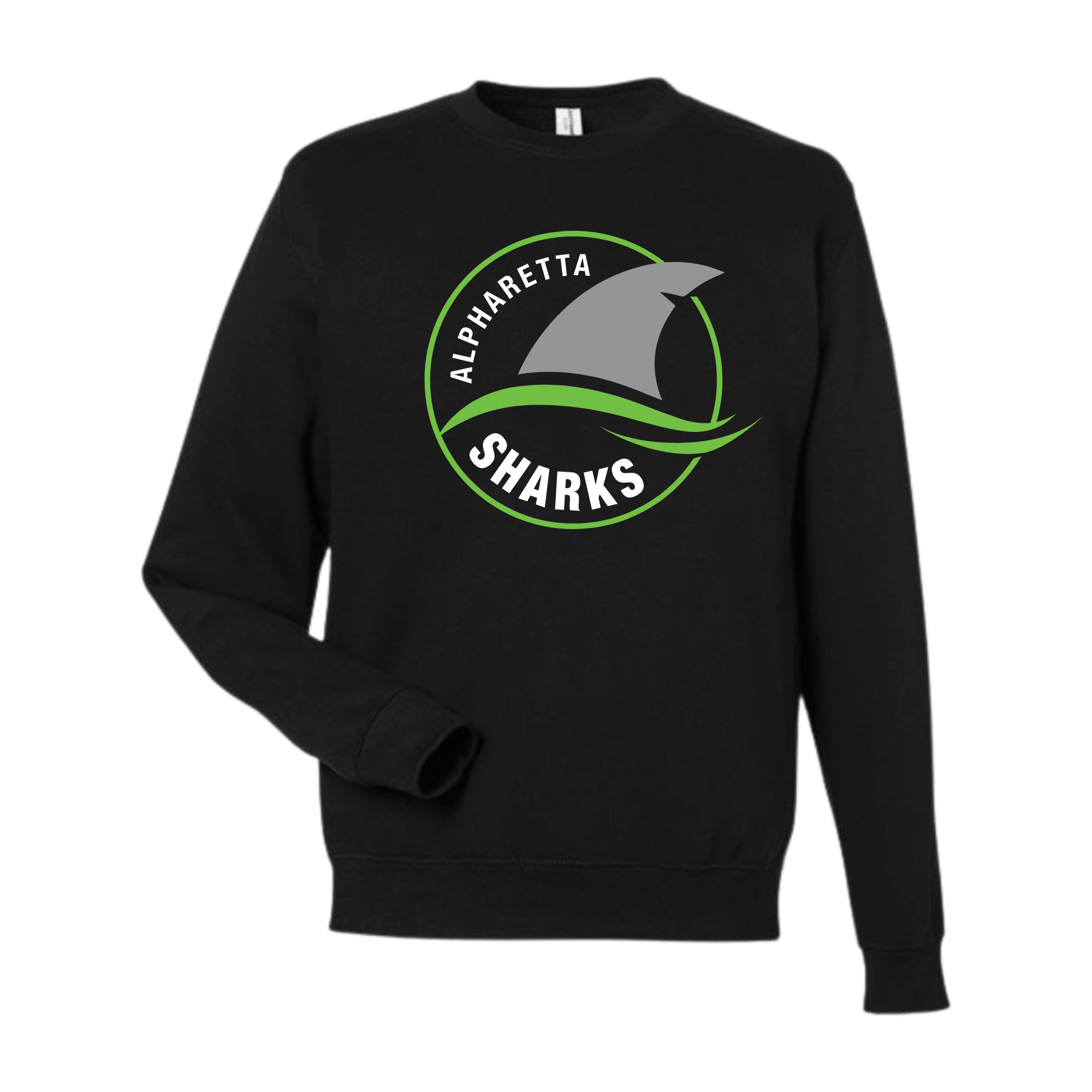 Medium Weight Unisex Crewneck Sweatshirt #2 (Customized) - Alpharetta Sharks