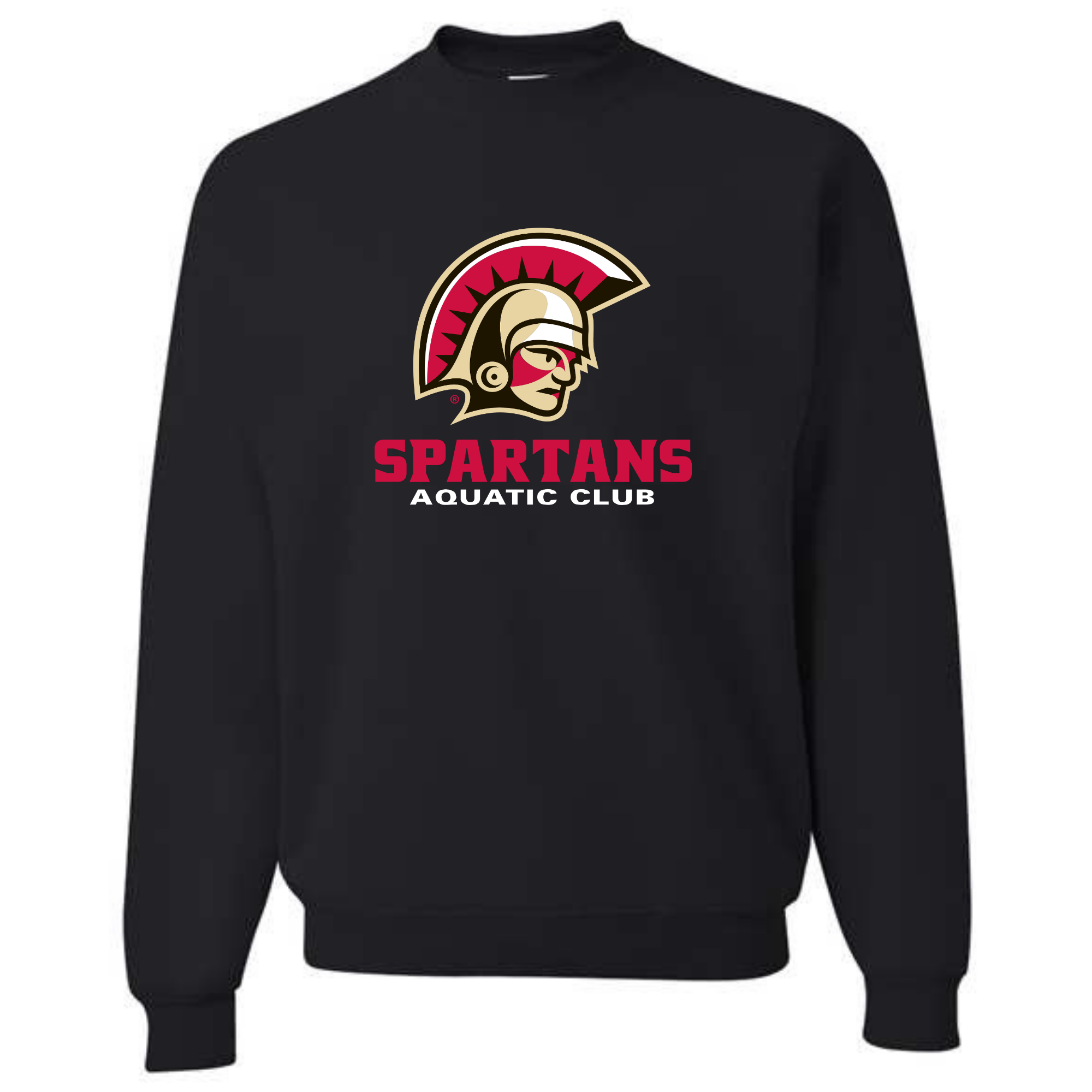 Medium Weight Unisex Crew Neck Sweatshirt (Customized) - Spartans