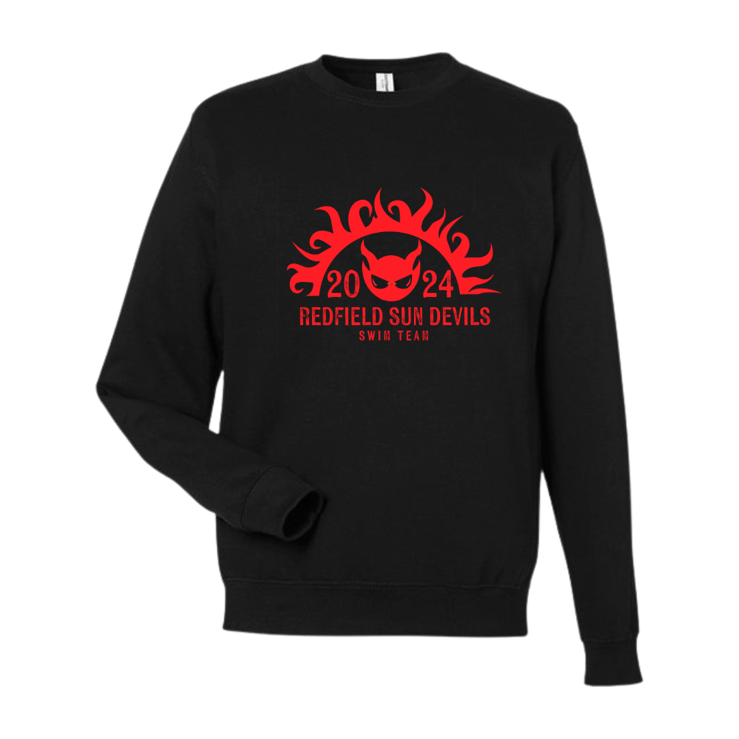 Medium Weight Unisex Crewneck Sweatshirt (Customized) - Redfield