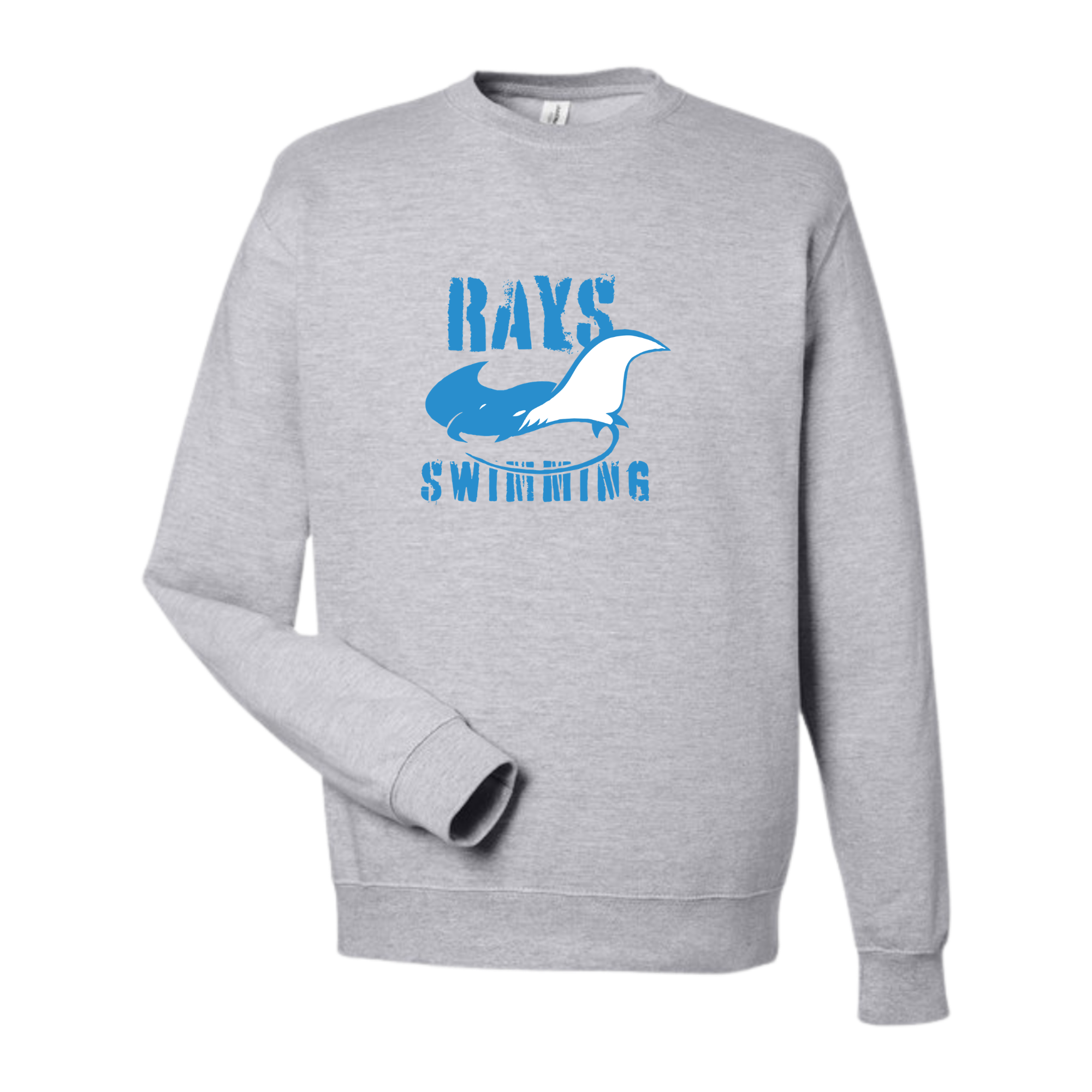 Medium Weight Unisex Crew Neck Sweatshirt (Customized) - Rivergreen Rays