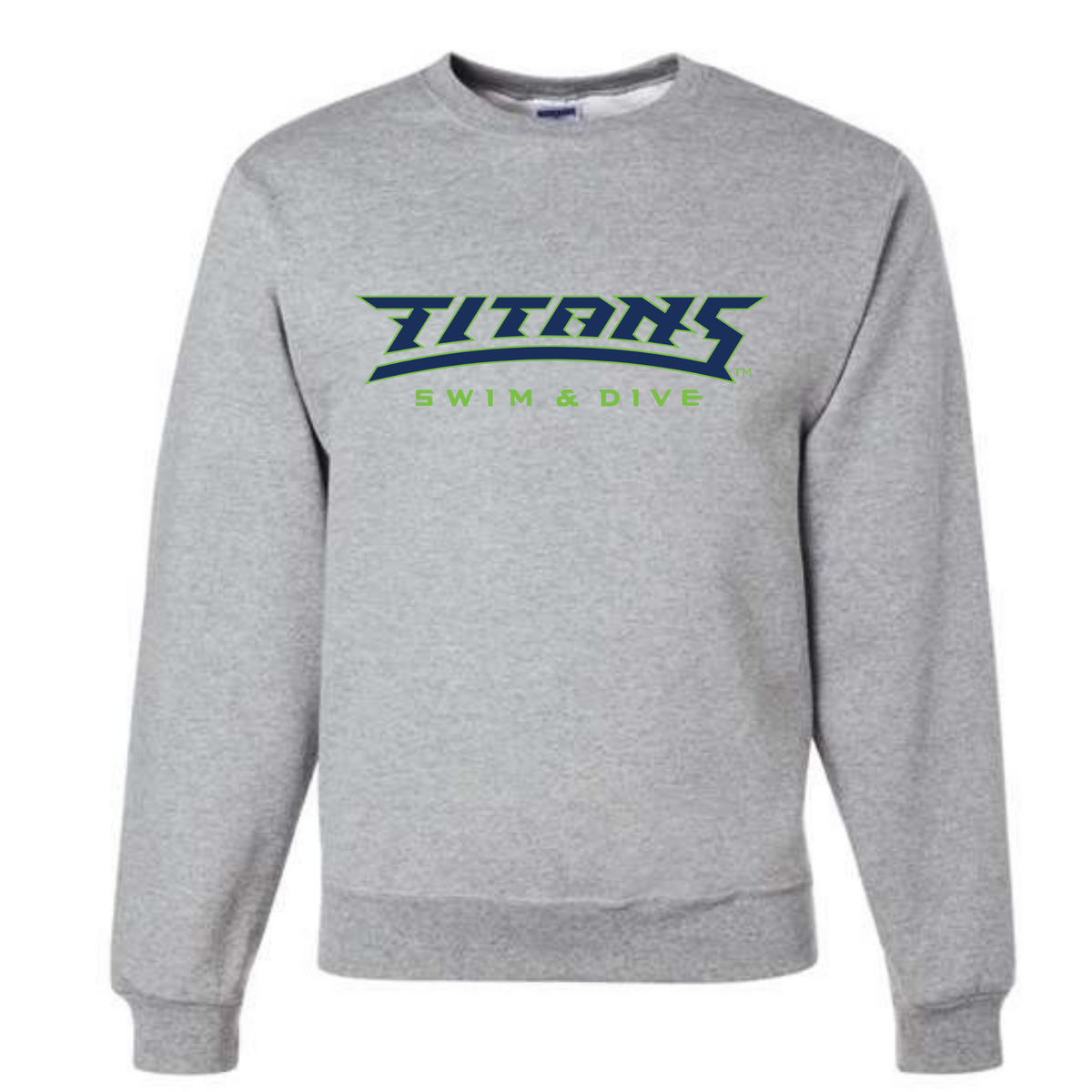 Medium Weight Unisex Crew Neck Sweatshirt (Heat Pressed) - Discovery High School