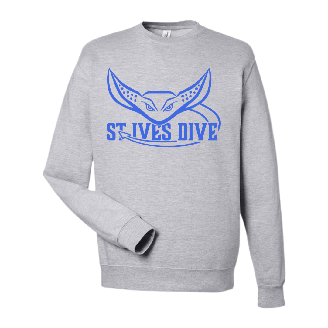 Medium Weight Unisex Crewneck Sweatshirt (Customized) - St Ives Dive