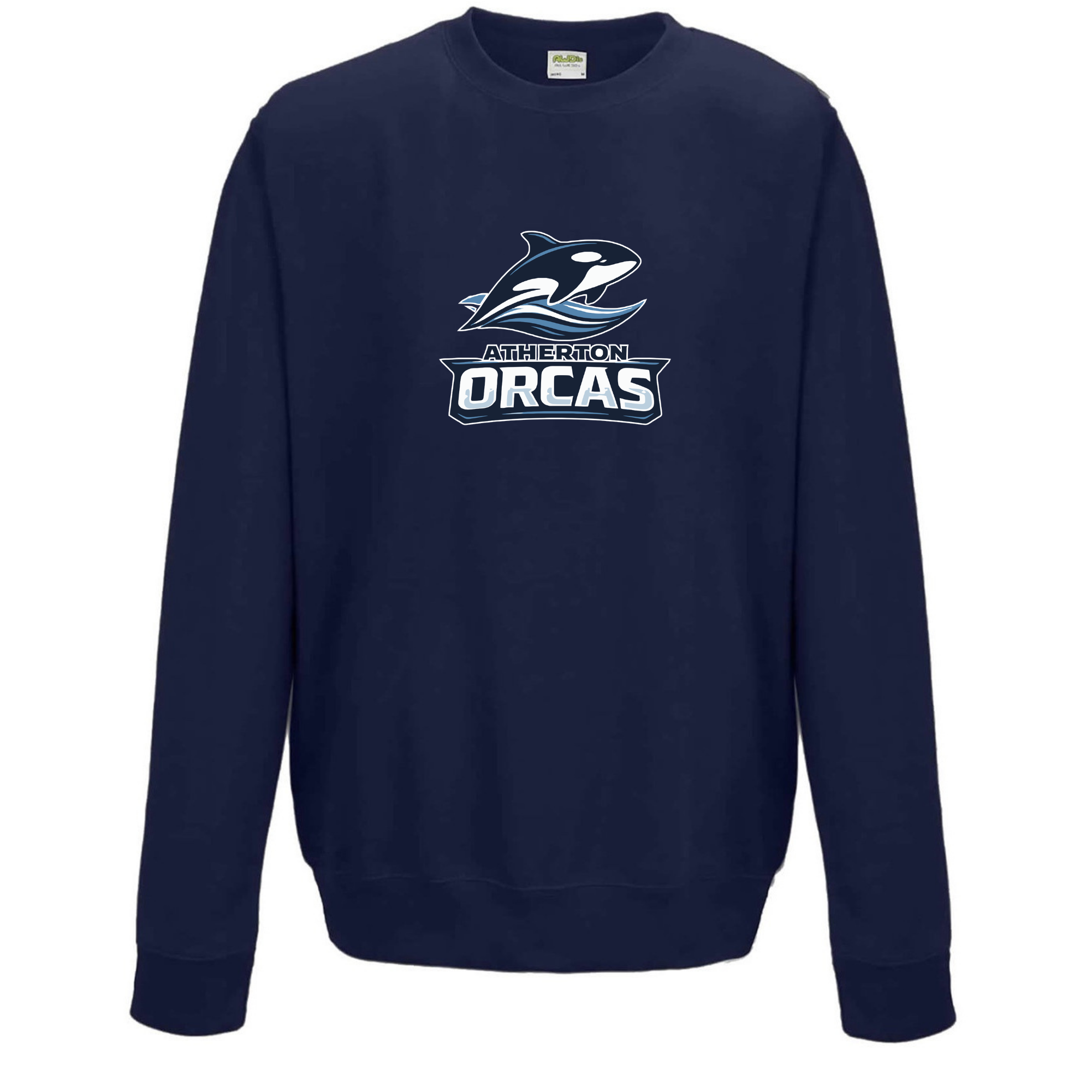 Medium Weight Unisex Crew Neck Sweatshirt (Customized) - Atherton Orcas