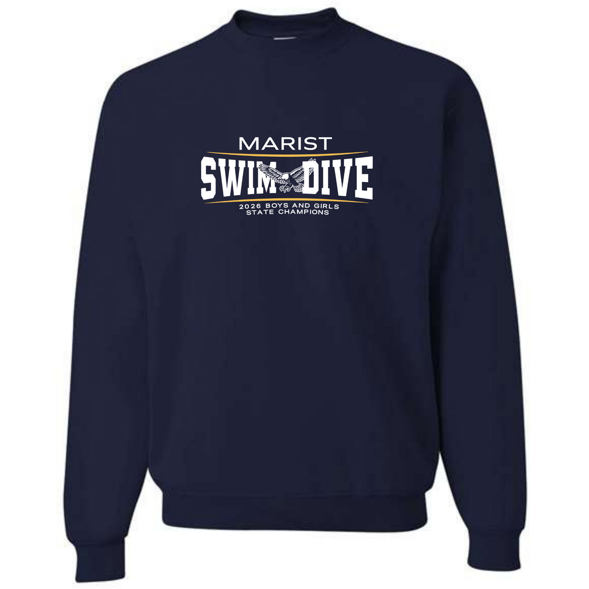 Medium Weight Unisex Crew Neck Sweatshirt (Customized) - Marist