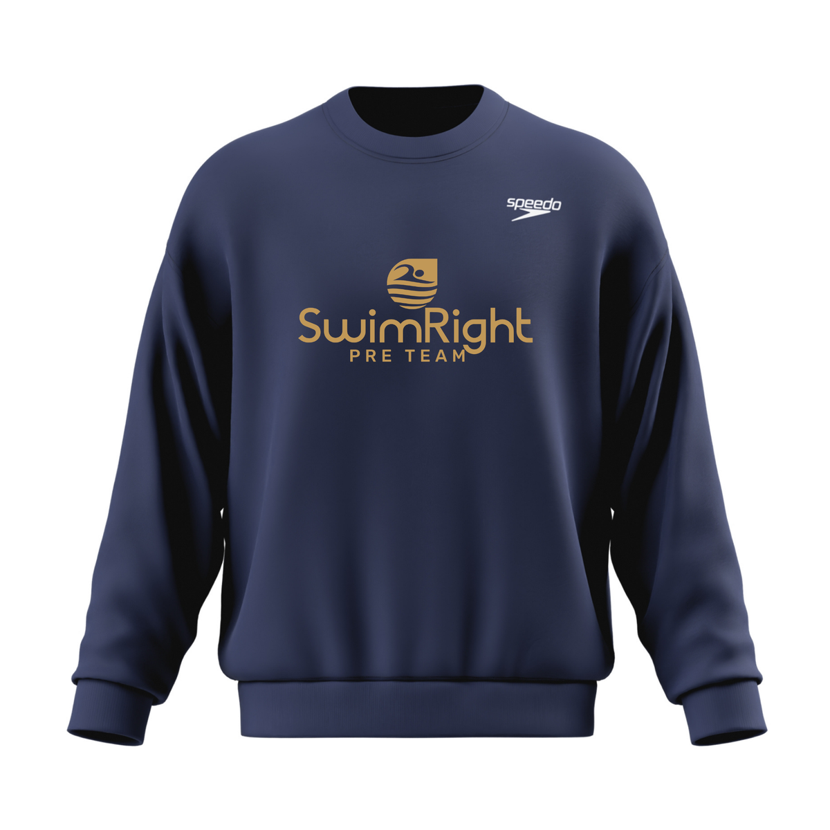 Speedo Unisex Team Crew (Customized) - SwimRight LA Pre Team