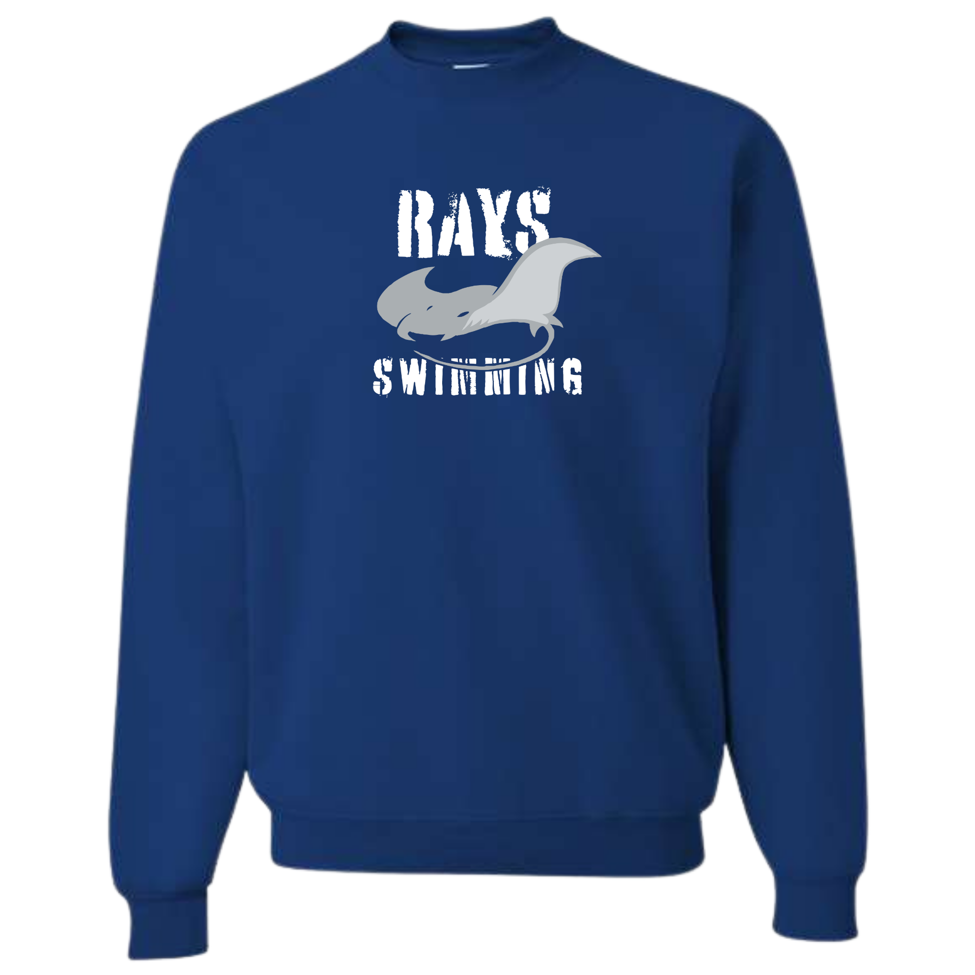 Medium Weight Unisex Crew Neck Sweatshirt (Customized) - Rivergreen Rays