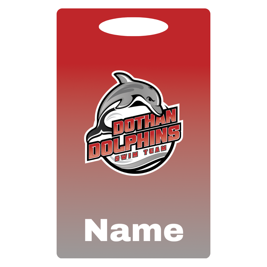 Aluminum Bag Tag (Customized) - Dothan