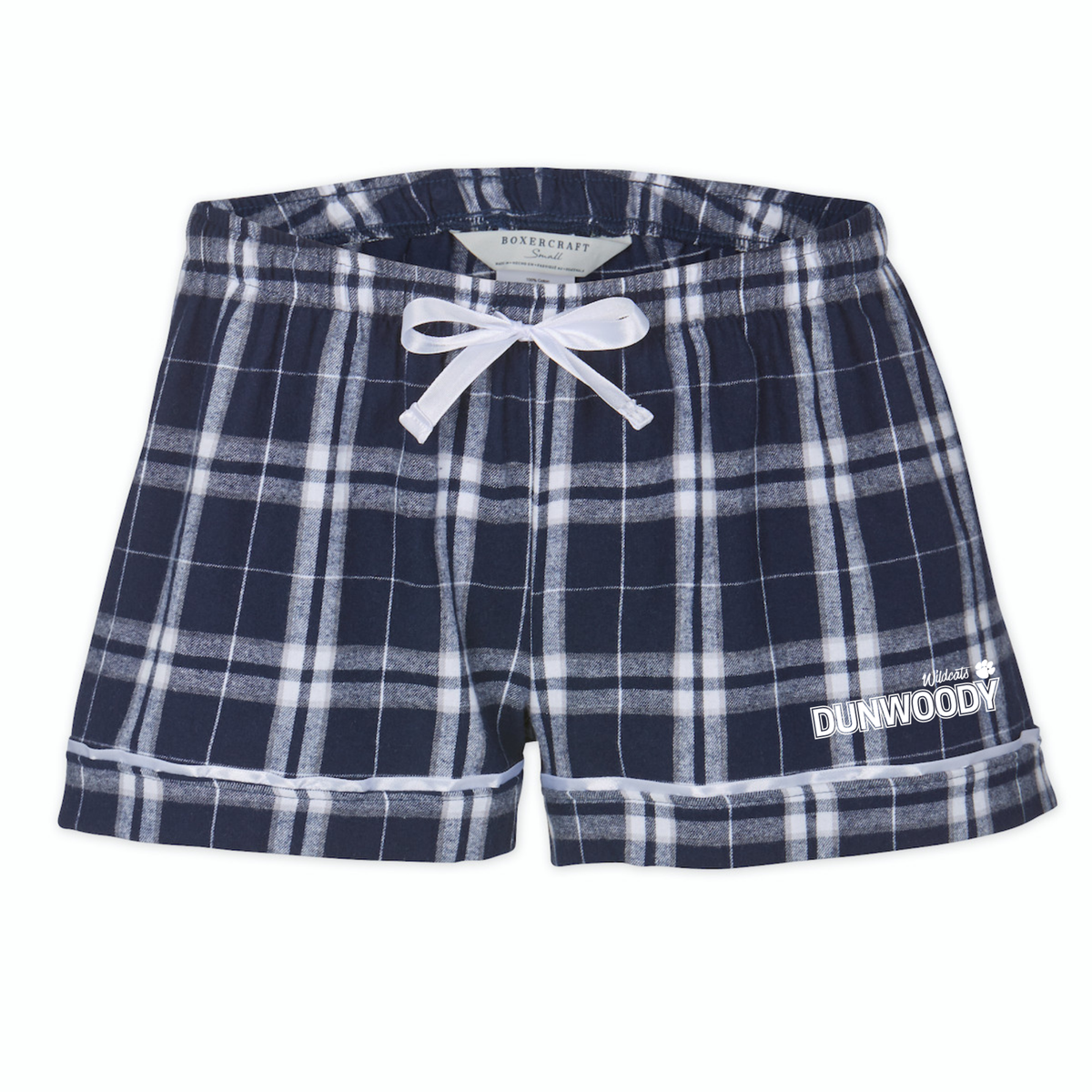 Boxercraft Women's Flannel Short (Heat Press) - Dunwoody High School