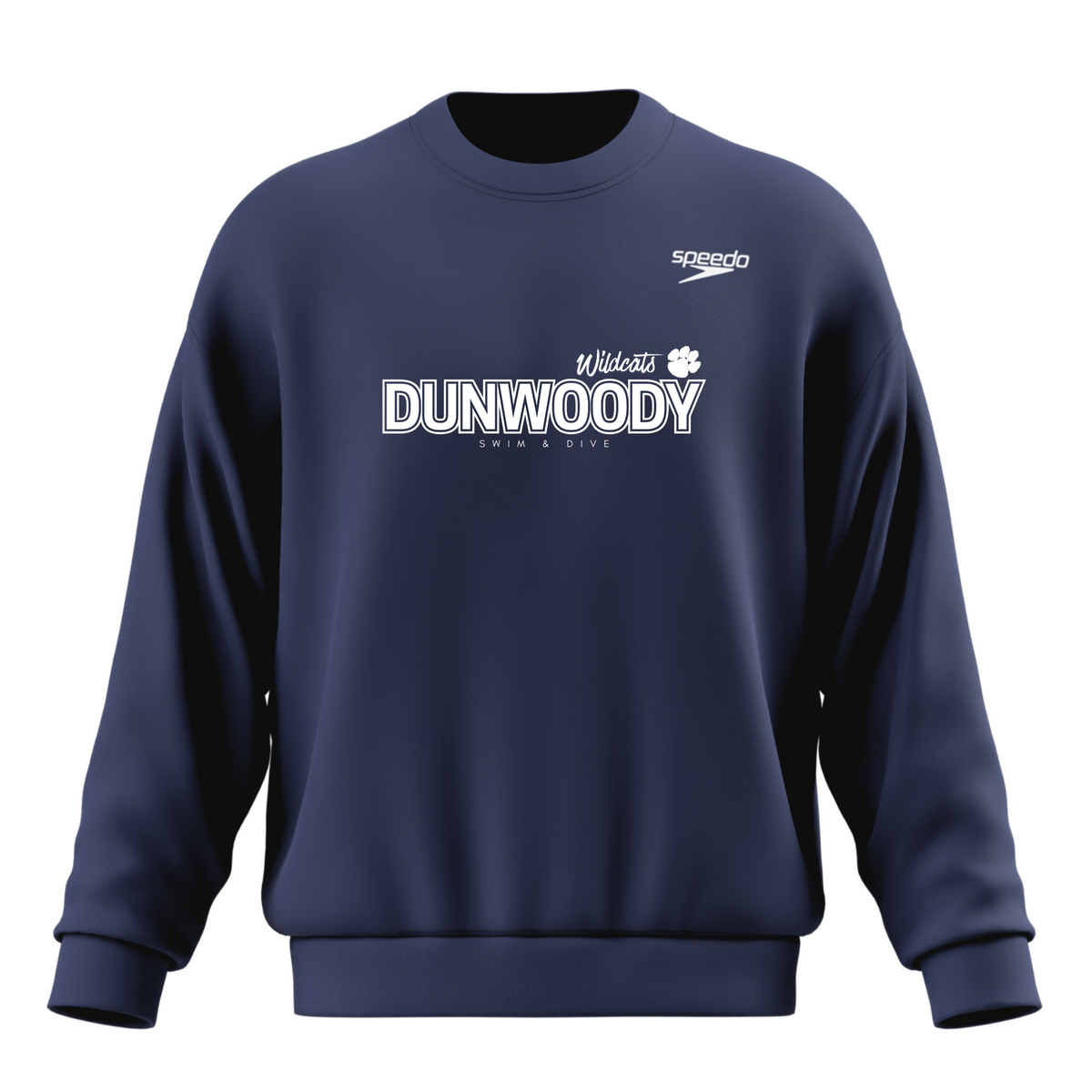 Speedo Unisex Team Crew (Customized) - Dunwoody High School