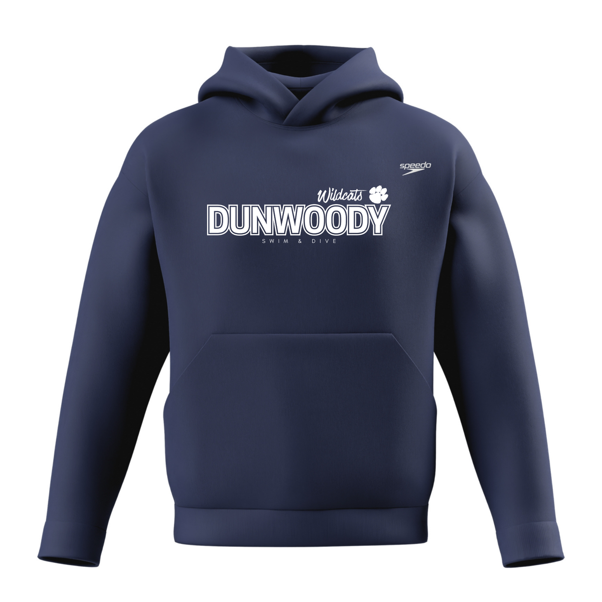 Speedo Unisex Team Fleece Hoodie (Customized) - Dunwoody High School