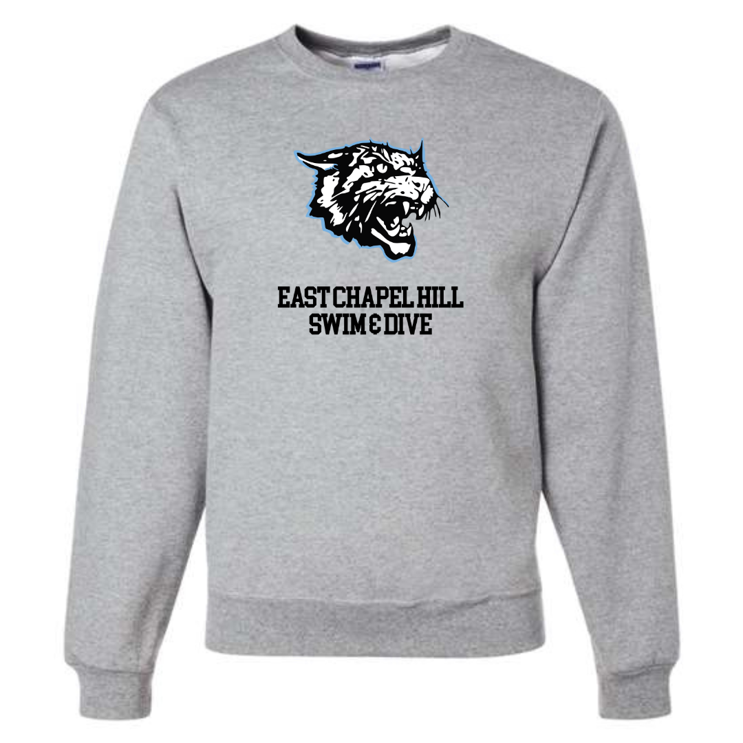 Fleece Crew Neck Sweatshirt (Customized) - East Chapel Hill