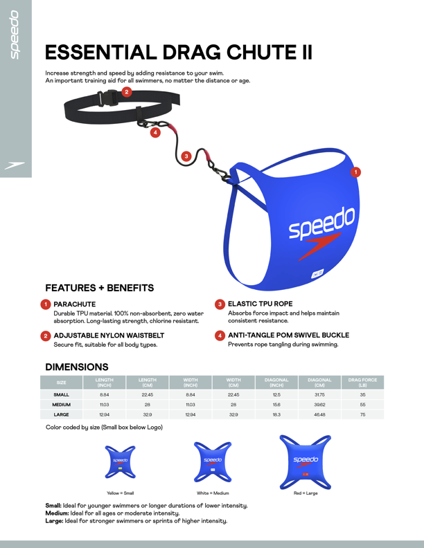 Speedo Essential Drag Chute II