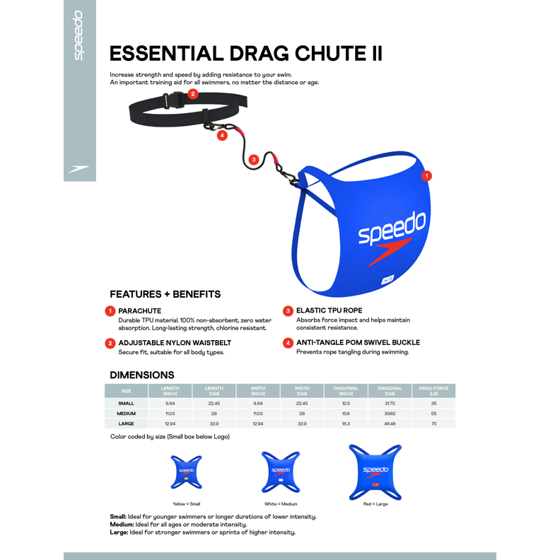 Speedo Essential Drag Chute II
