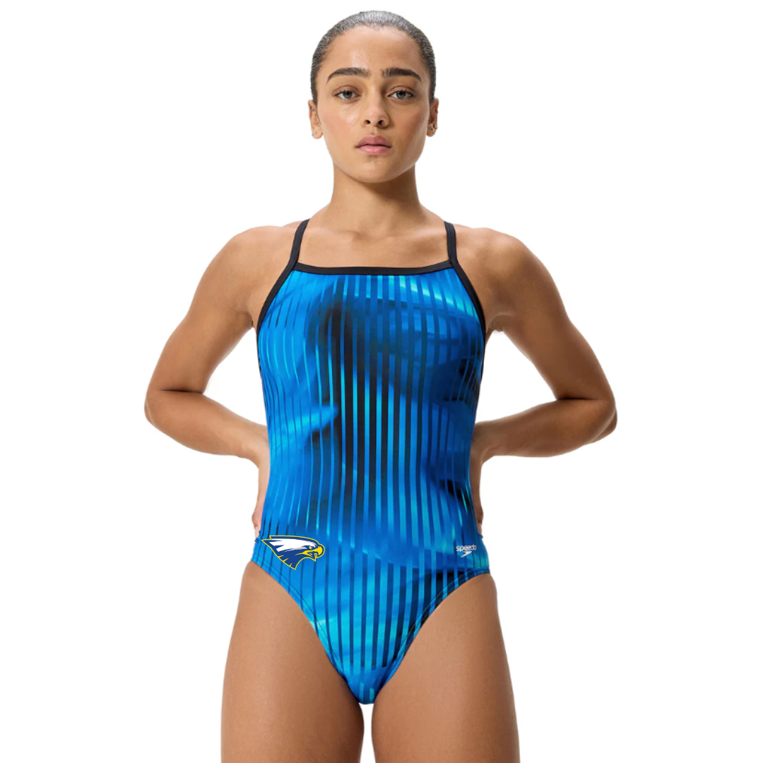 Speedo Endurasoft Linear Lava Turnback (Heat Press) - Etowah