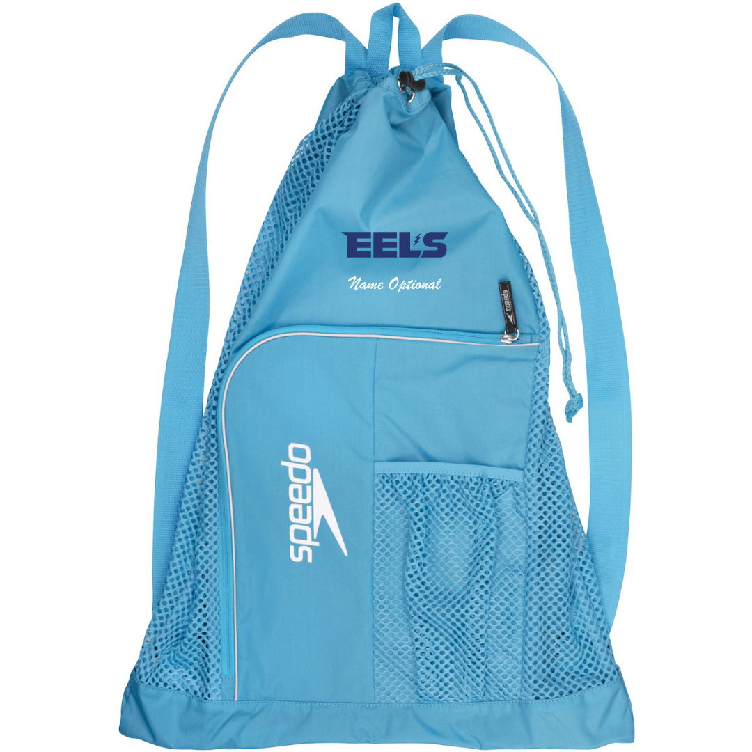 Speedo Deluxe Ventilator Backpack (Customized) - Evergreen Eels