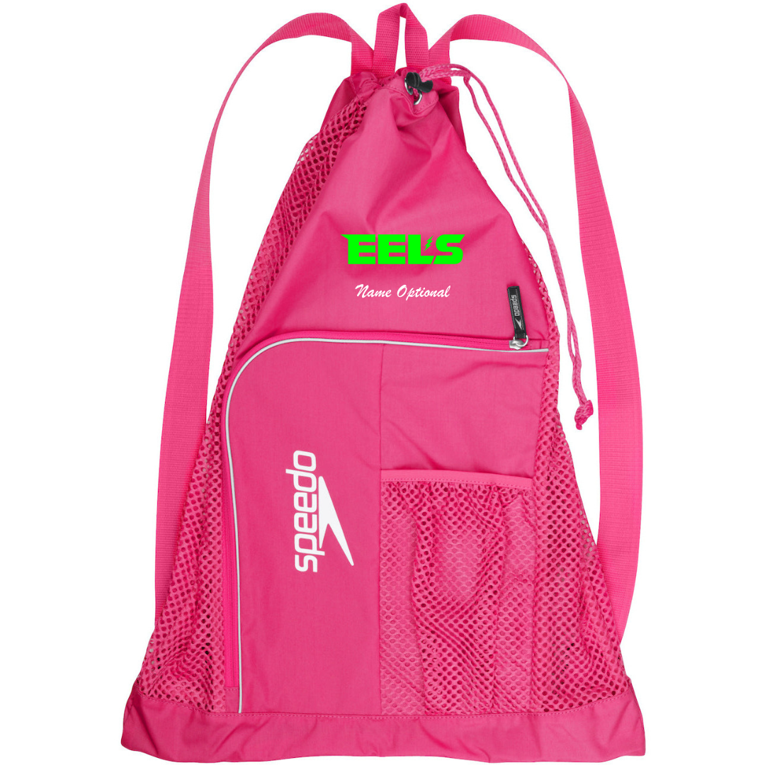 Speedo Deluxe Ventilator Backpack (Customized) - Evergreen Eels