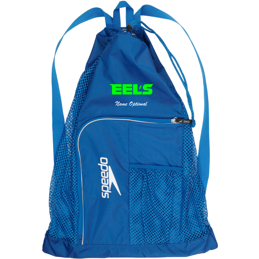 Speedo Deluxe Ventilator Backpack (Customized) - Evergreen Eels