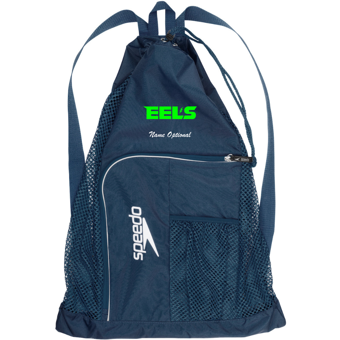 Speedo Deluxe Ventilator Backpack (Customized) - Evergreen Eels