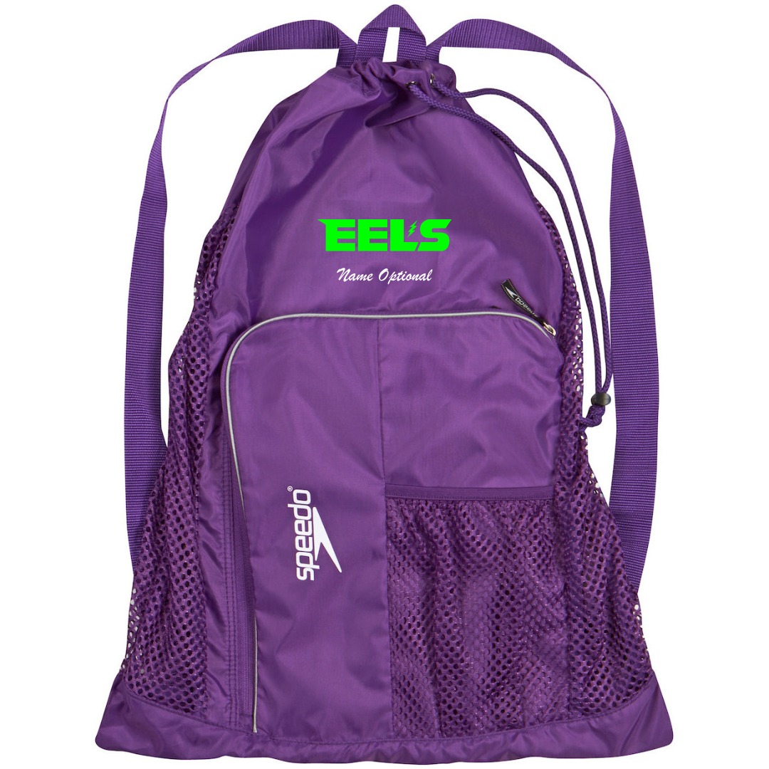 Speedo Deluxe Ventilator Backpack (Customized) - Evergreen Eels