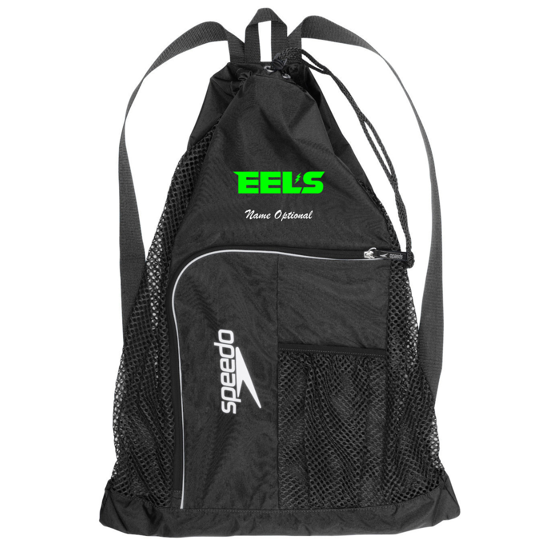 Speedo Deluxe Ventilator Backpack (Customized) - Evergreen Eels