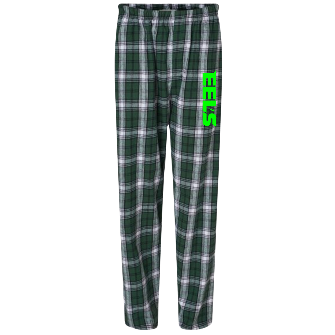 Boxercraft Flannel Pants (Customized) - Evergreen Eels