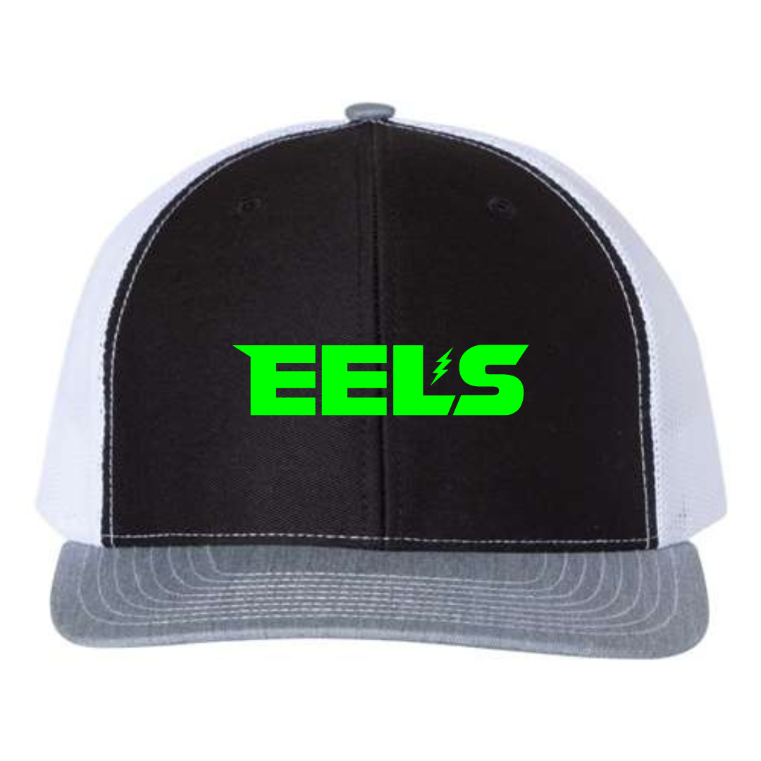 Richardson 112 Snap Back Hat (Customized) - Evergreen Eels
