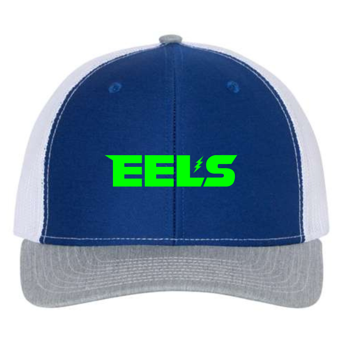 Richardson 112 Snap Back Hat (Customized) - Evergreen Eels