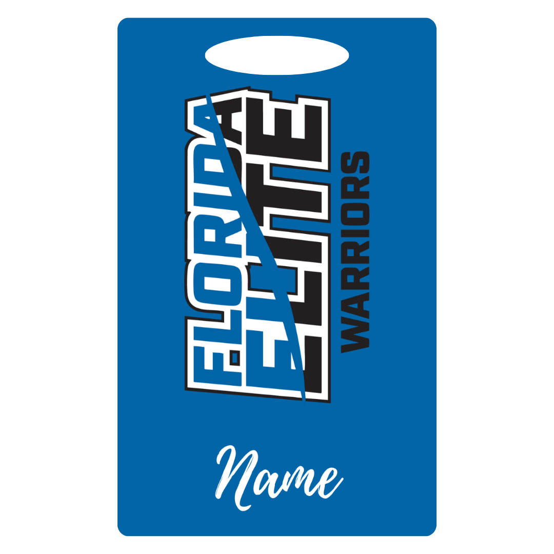 Aluminum Bag Tag (Customized) - Florida Elite