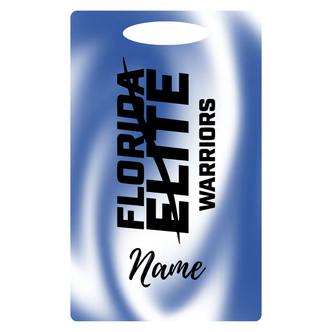 Aluminum Bag Tag (Customized) - Florida Elite