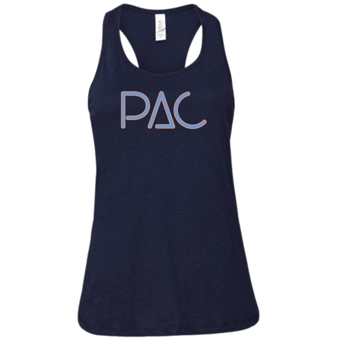 Ladies' Racer Back Tank (Customized) - Peachtree Aquatic Club