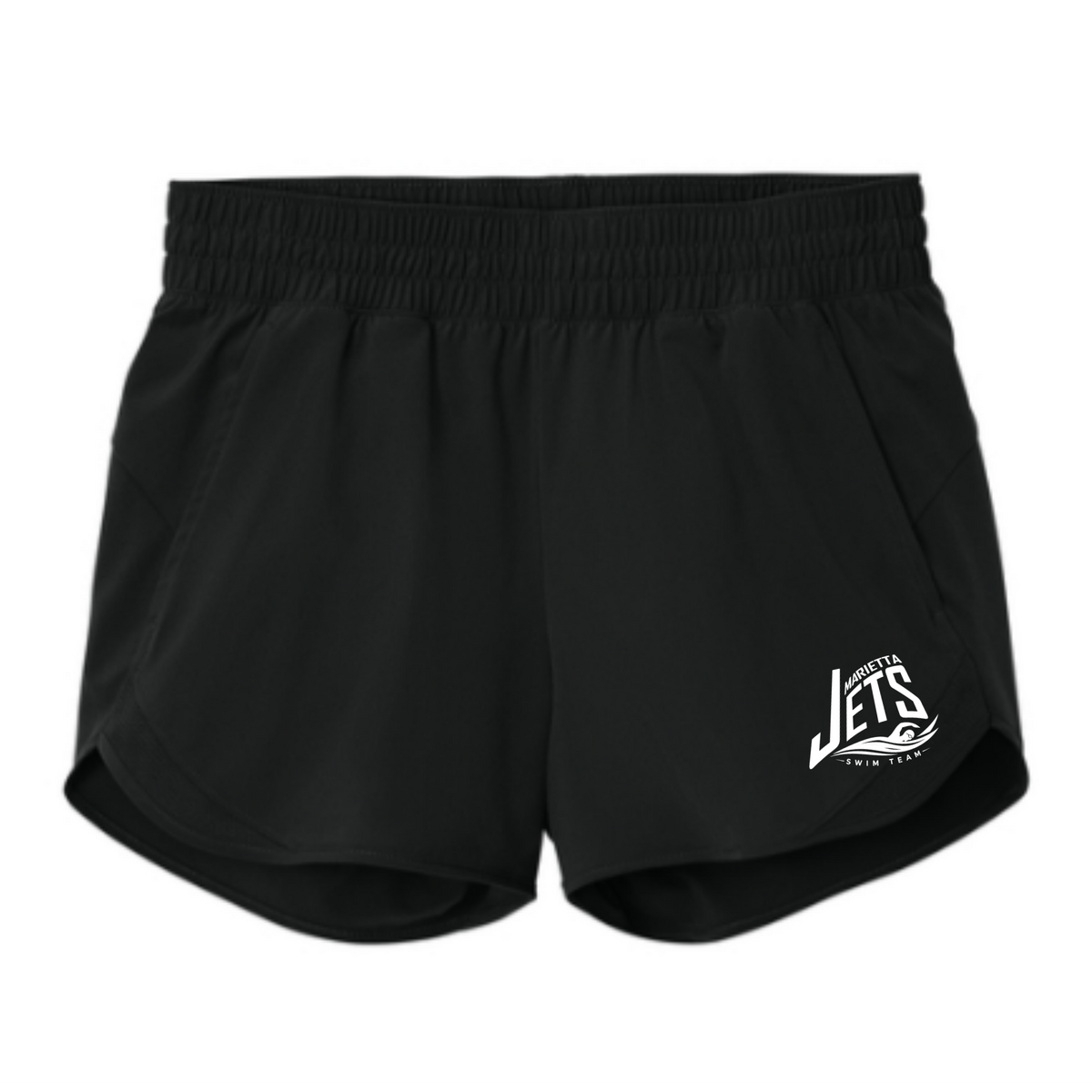 Female Athletic Shorts (Customized) - Marietta Jets