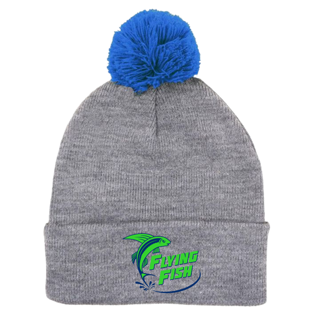 Puff Ball Beanie (Customized) - Fields Club